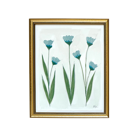 Secret Garden in Blue I