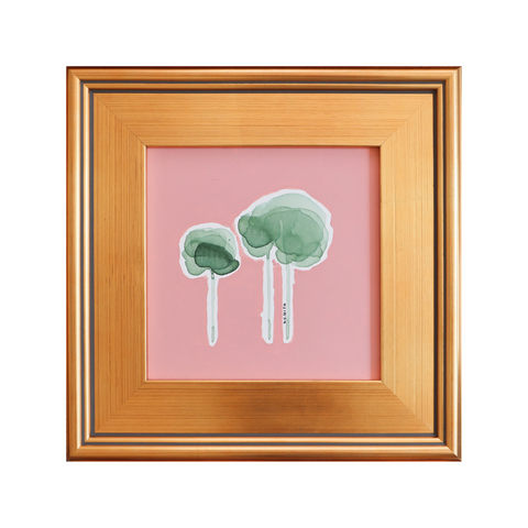 Ink and Foliage in Ivy and Terracotta