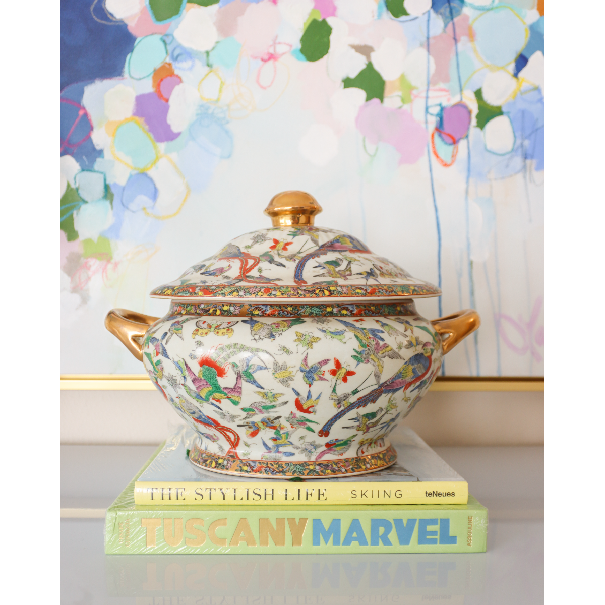 Butterfly Oval Tureen
