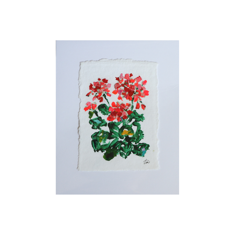 Blooming Girls Geranium Party