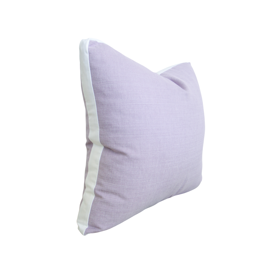 Lilac Box Pillow