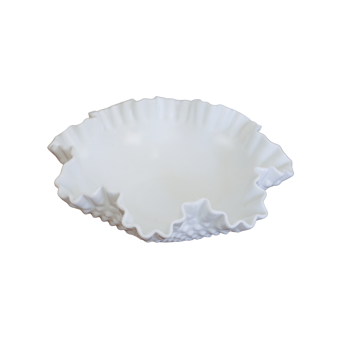 Fenton Milkglass Bowl