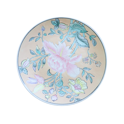 Blooming Peony Plate