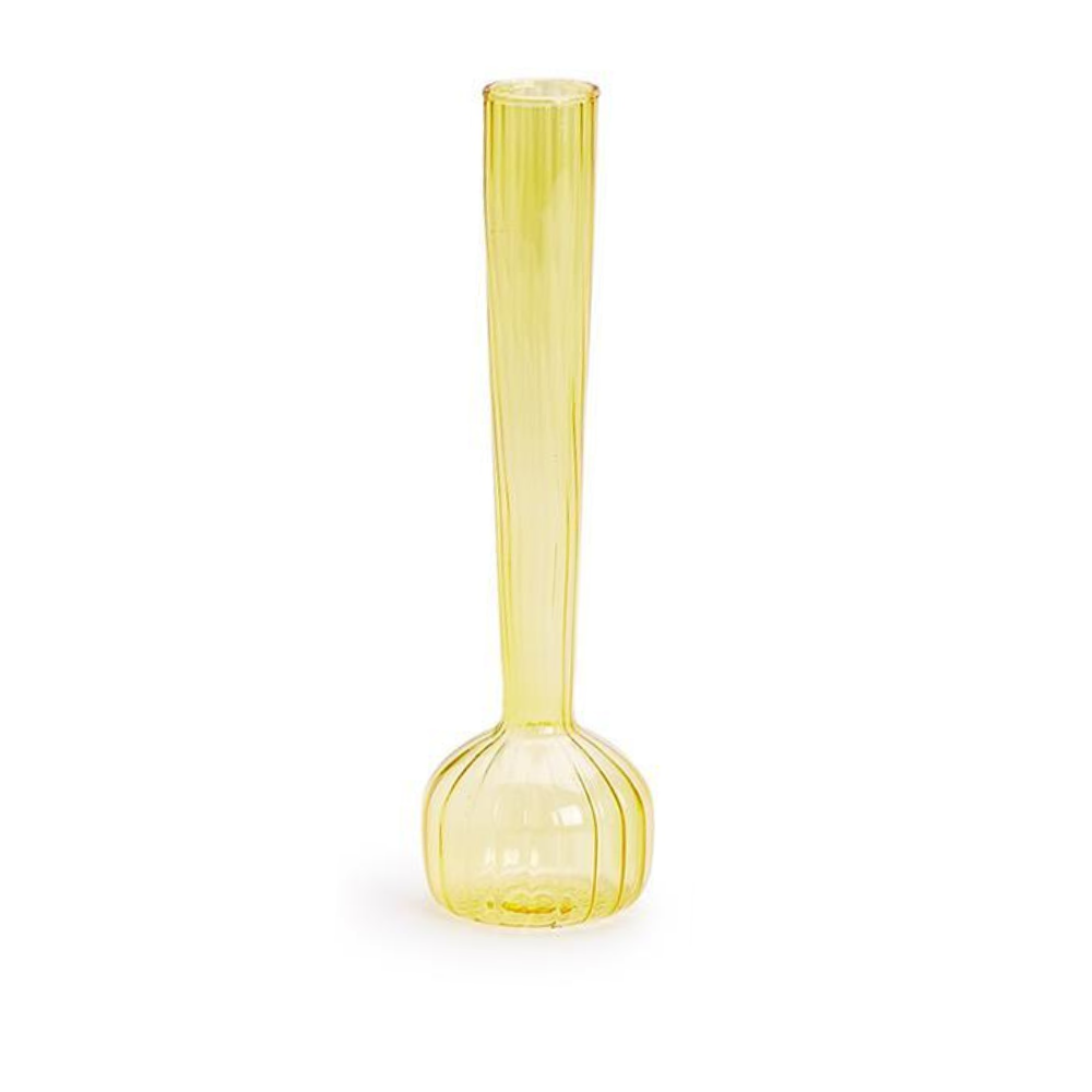 Lavender Hand-Blown Glass Budvase