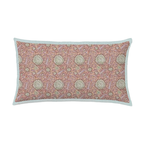 Kalamkar Bloom Lumbar Pillow