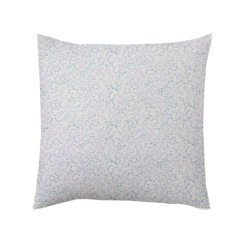 Lilac Vine Scroll Pillow