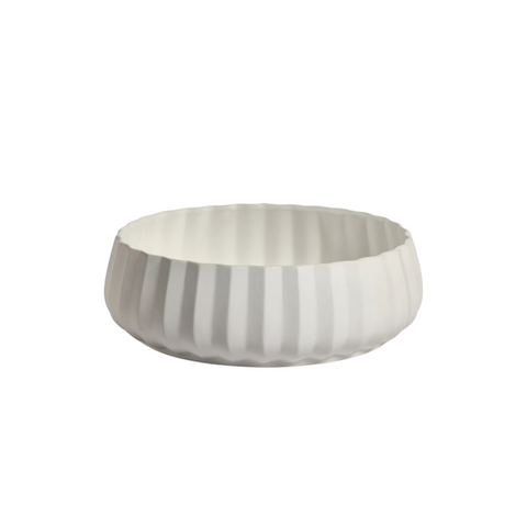 Calypso Matte White Bowl