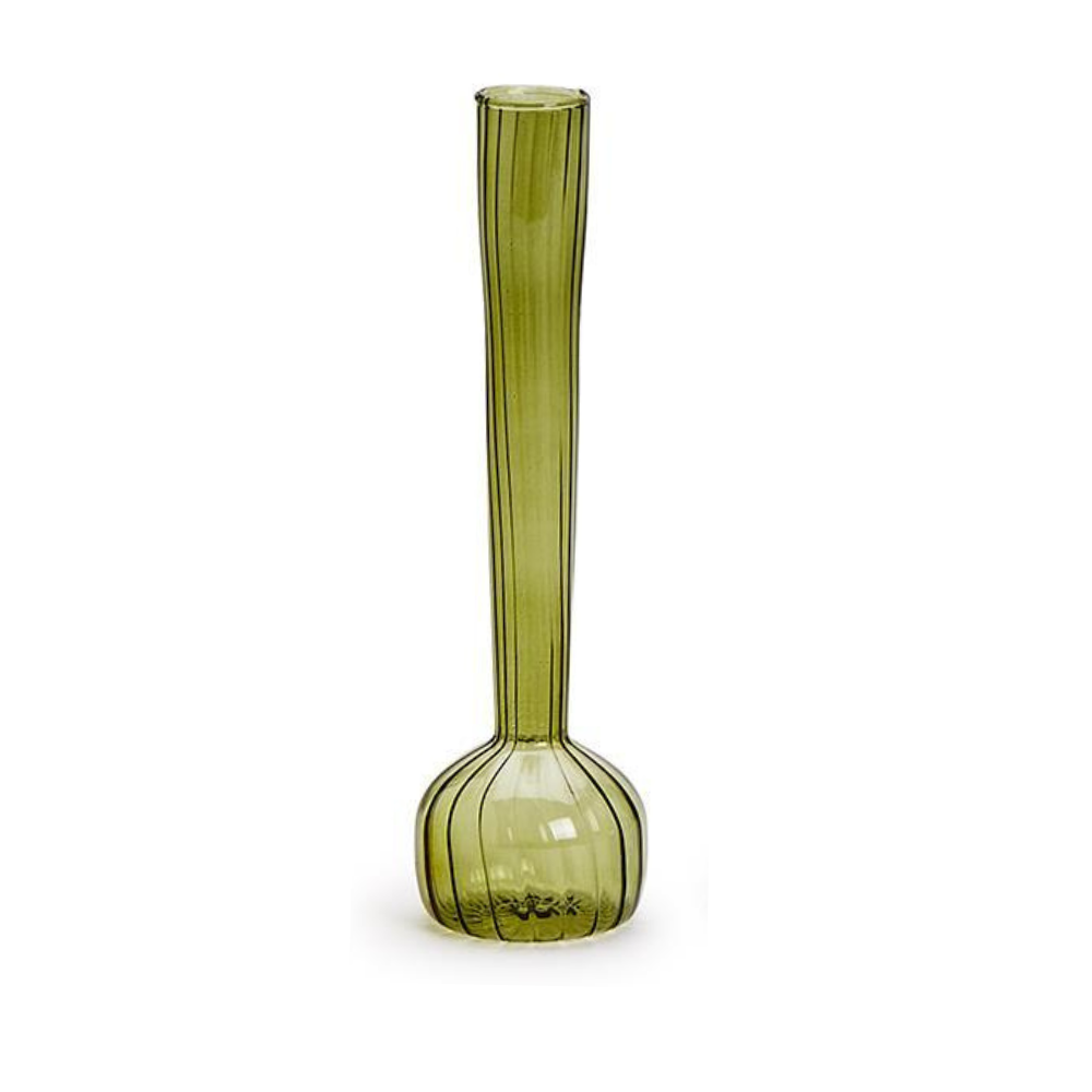 Hand-Blown Glass Budvase