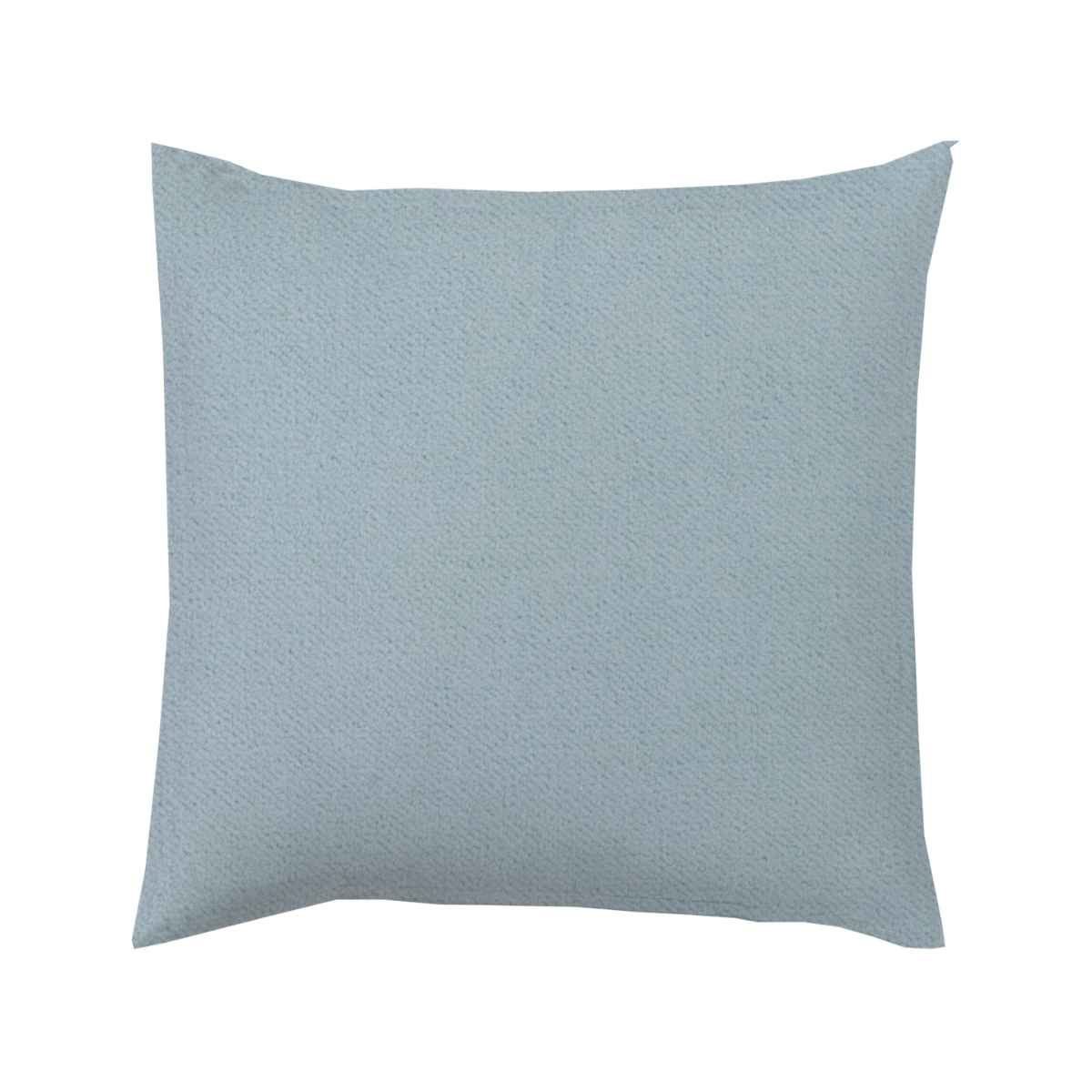 Blue Floral Scallop Throw Pillow