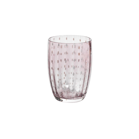 Lavender Capri Dot Tumbler