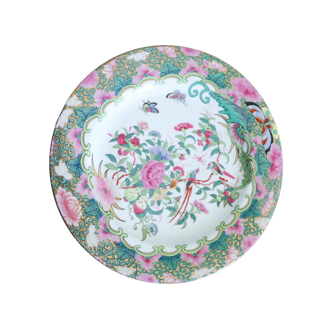 Rose Canton Plate