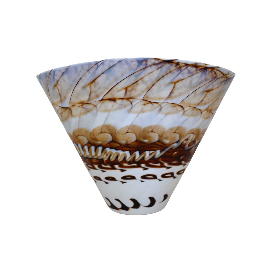 Sea Shell Glass Bowl