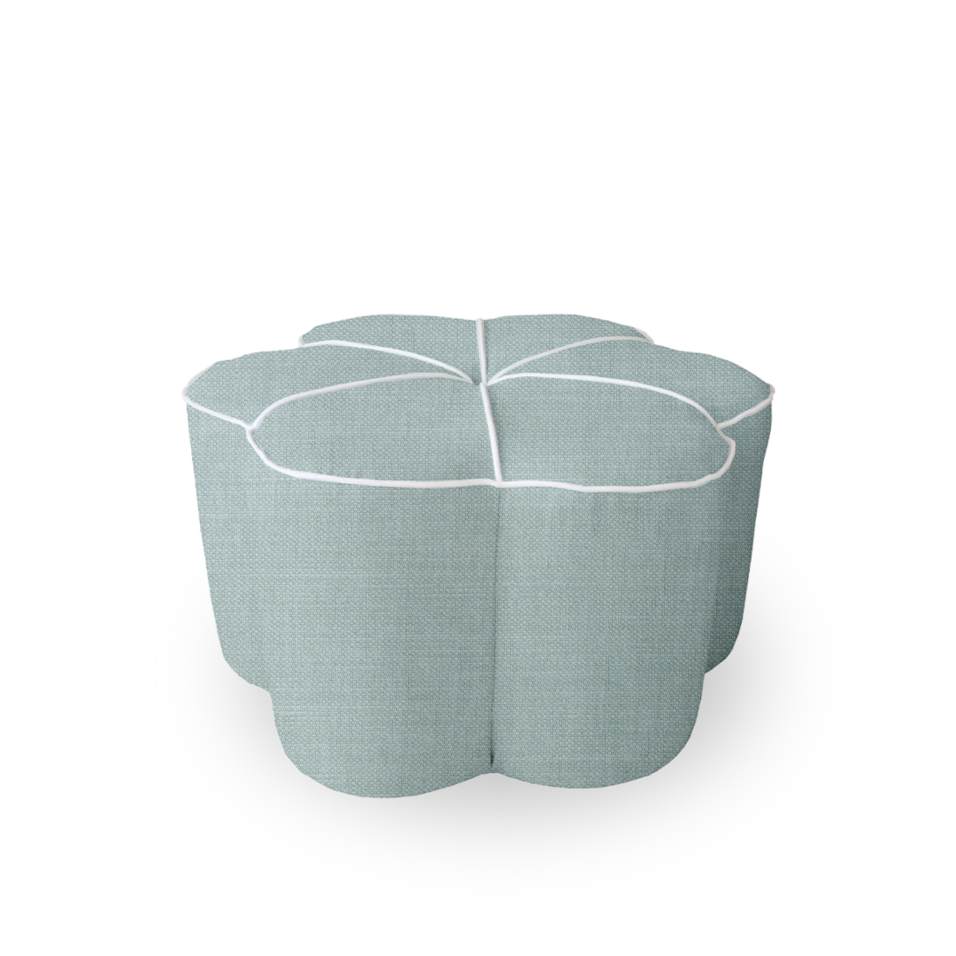 Elizabeth Flower Ottoman