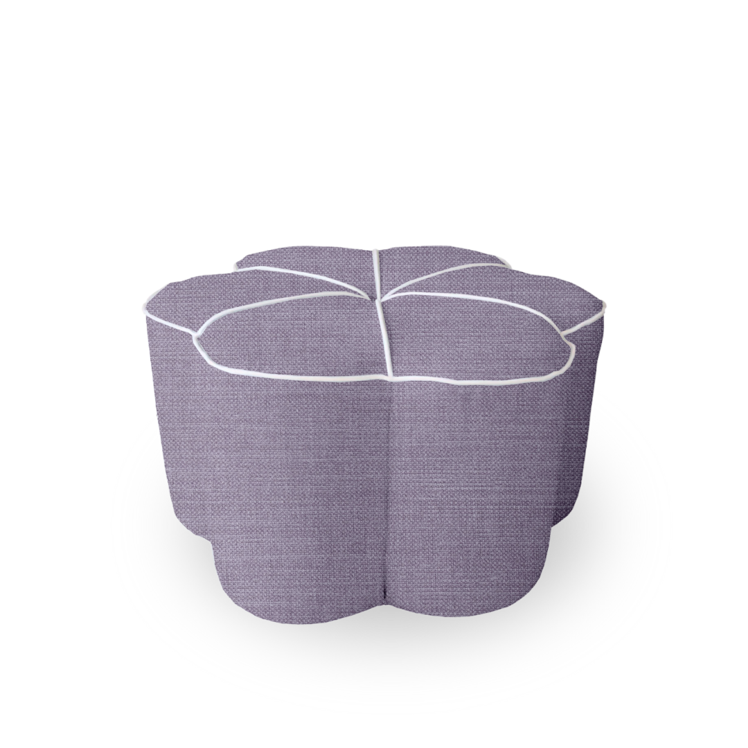 Elizabeth Flower Ottoman