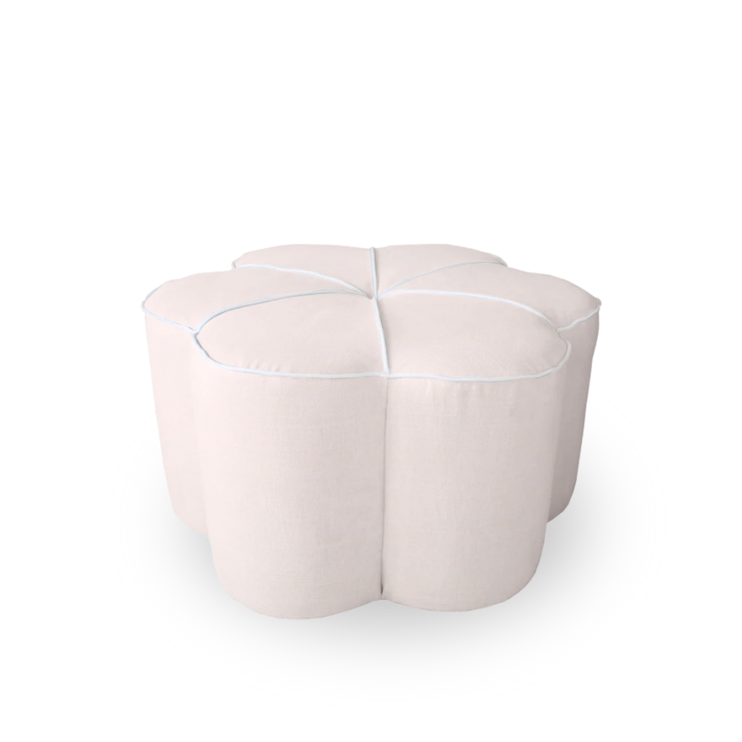Elizabeth Flower Ottoman