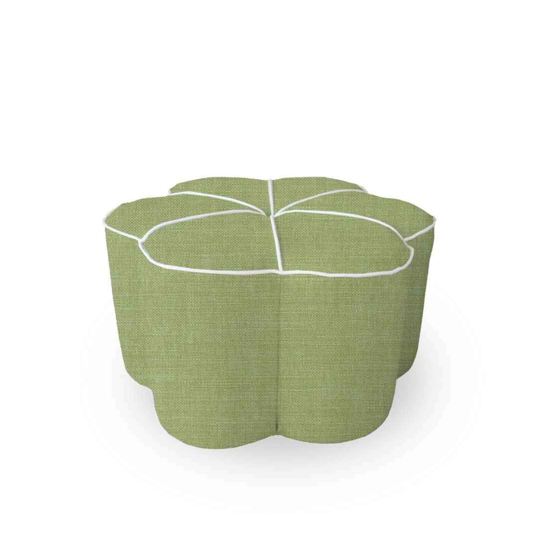 Elizabeth Flower Ottoman