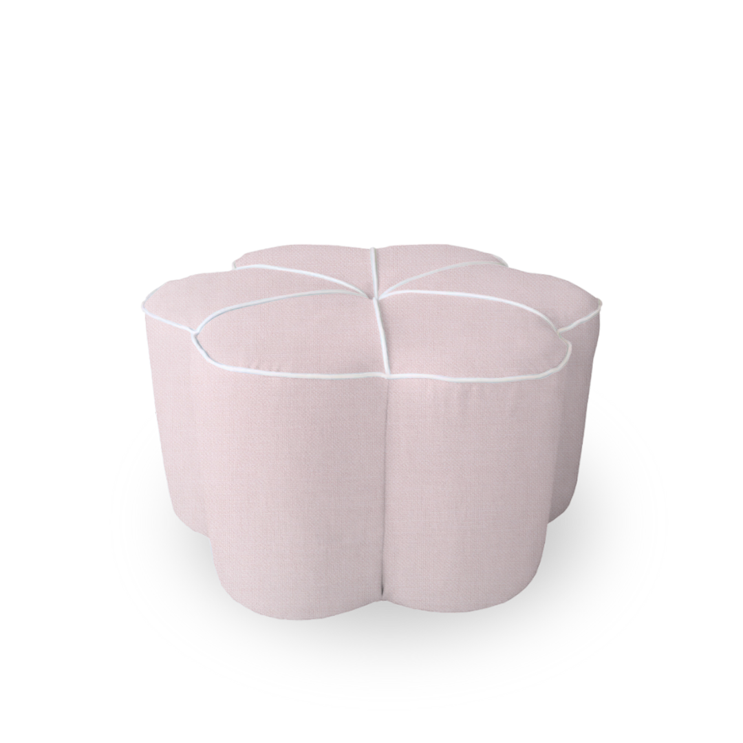 Elizabeth Flower Ottoman