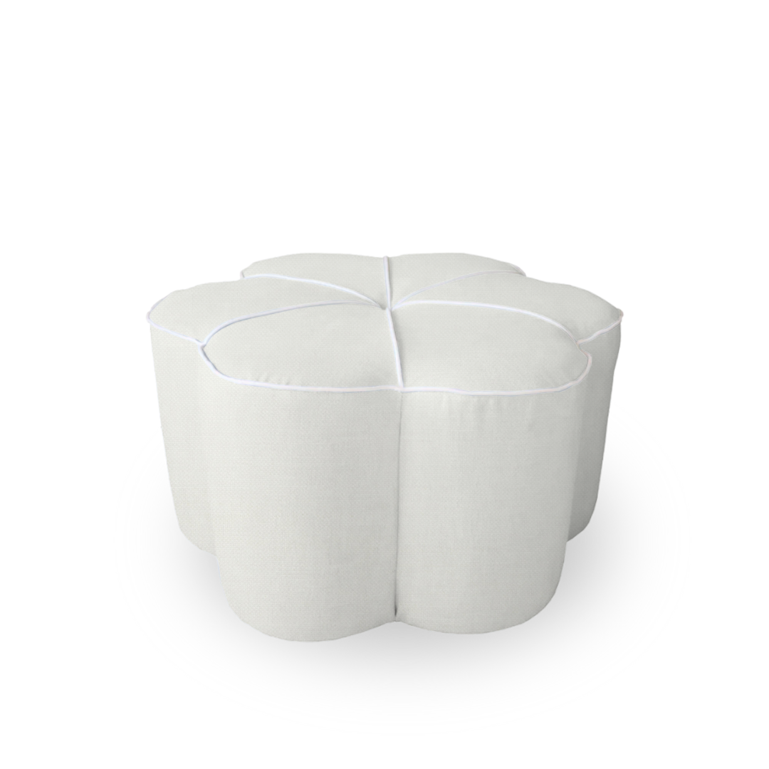 Elizabeth Flower Ottoman