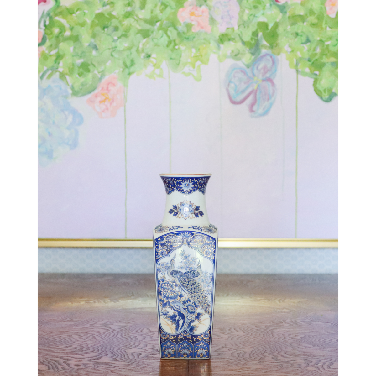 Imperial Peacock Vase