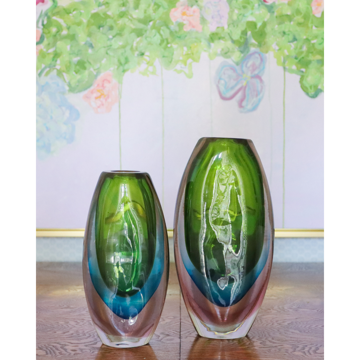 Green Gradient Vase