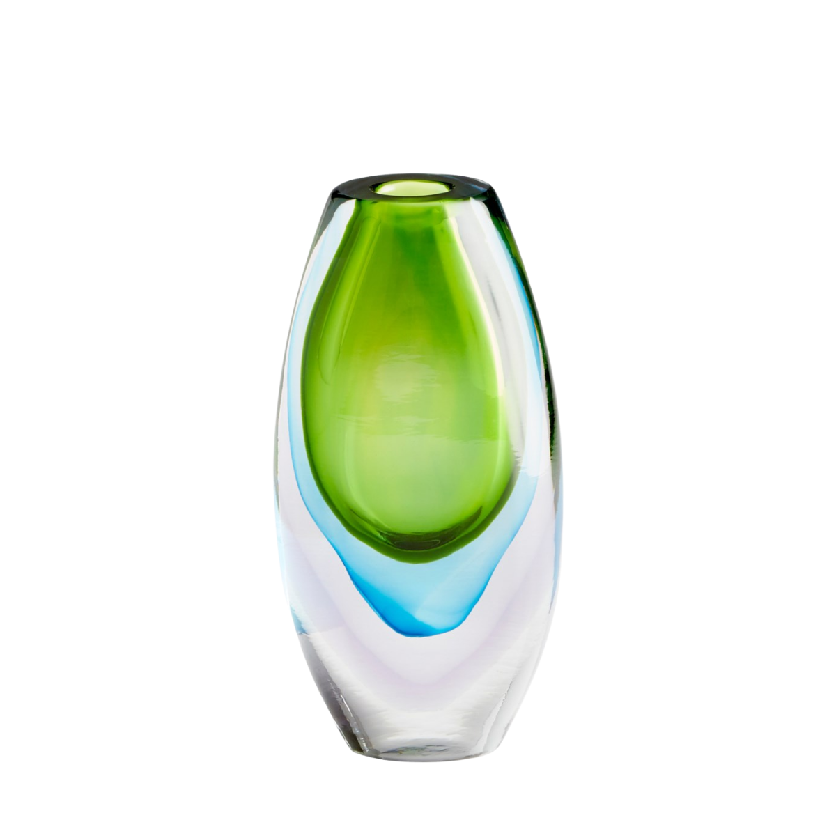 Green Gradient Vase