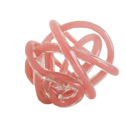 Pink Glass Knot