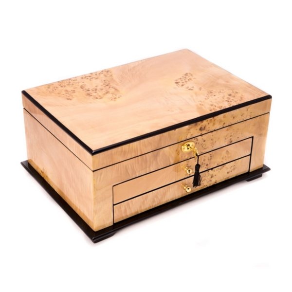 Mappa Burl Jewelry Chest – The Collective Dallas